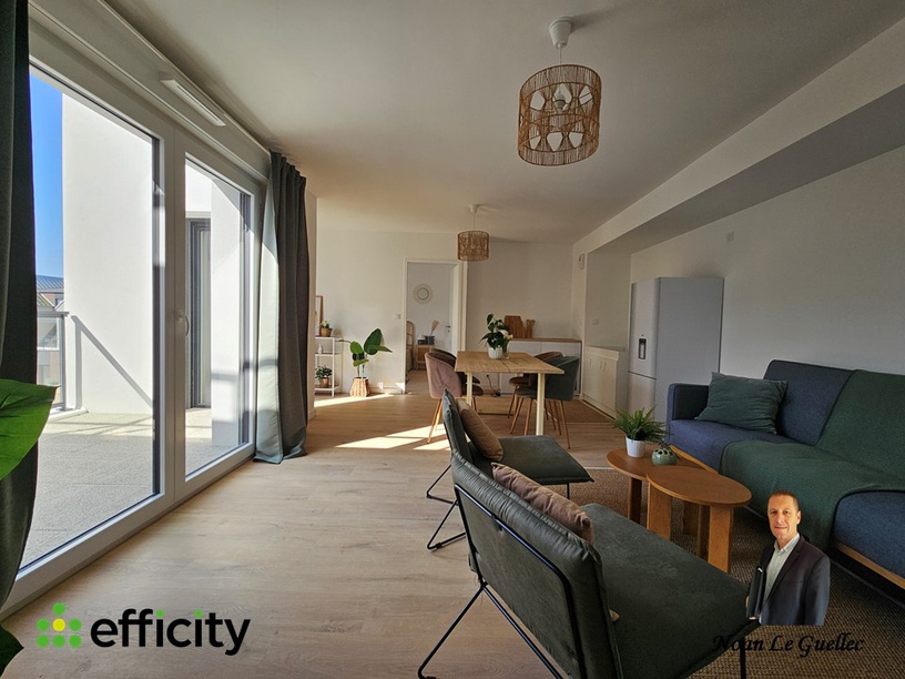 Achat immobilier Appartement 3 pièces  61m2 à La Chapelle-des-Fougeretz (35520) - Photo n°1