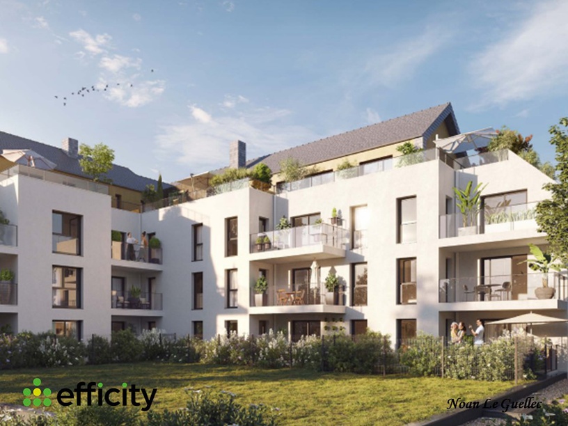 Achat immobilier Appartement 3 pièces  61m2 à La Chapelle-des-Fougeretz (35520) - Photo n°11