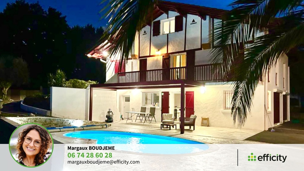 maison 8 pièces - 264m2 à Ascain (64310)