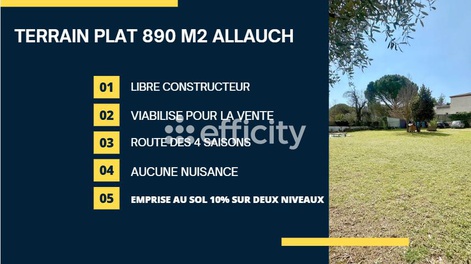 terrain  - 900m2 à Allauch (13190)
