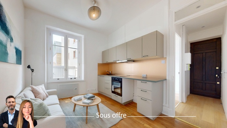 appartement 2 pièces - 52m2 à Lyon (69008)