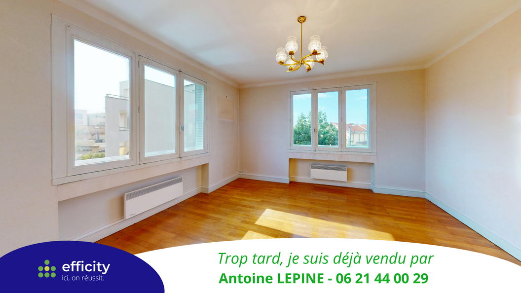 appartement 2 pièces - 56m2 à Lyon (69007)