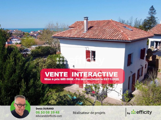 maison 6 pièces - 135m2 à Guéthary (64210)