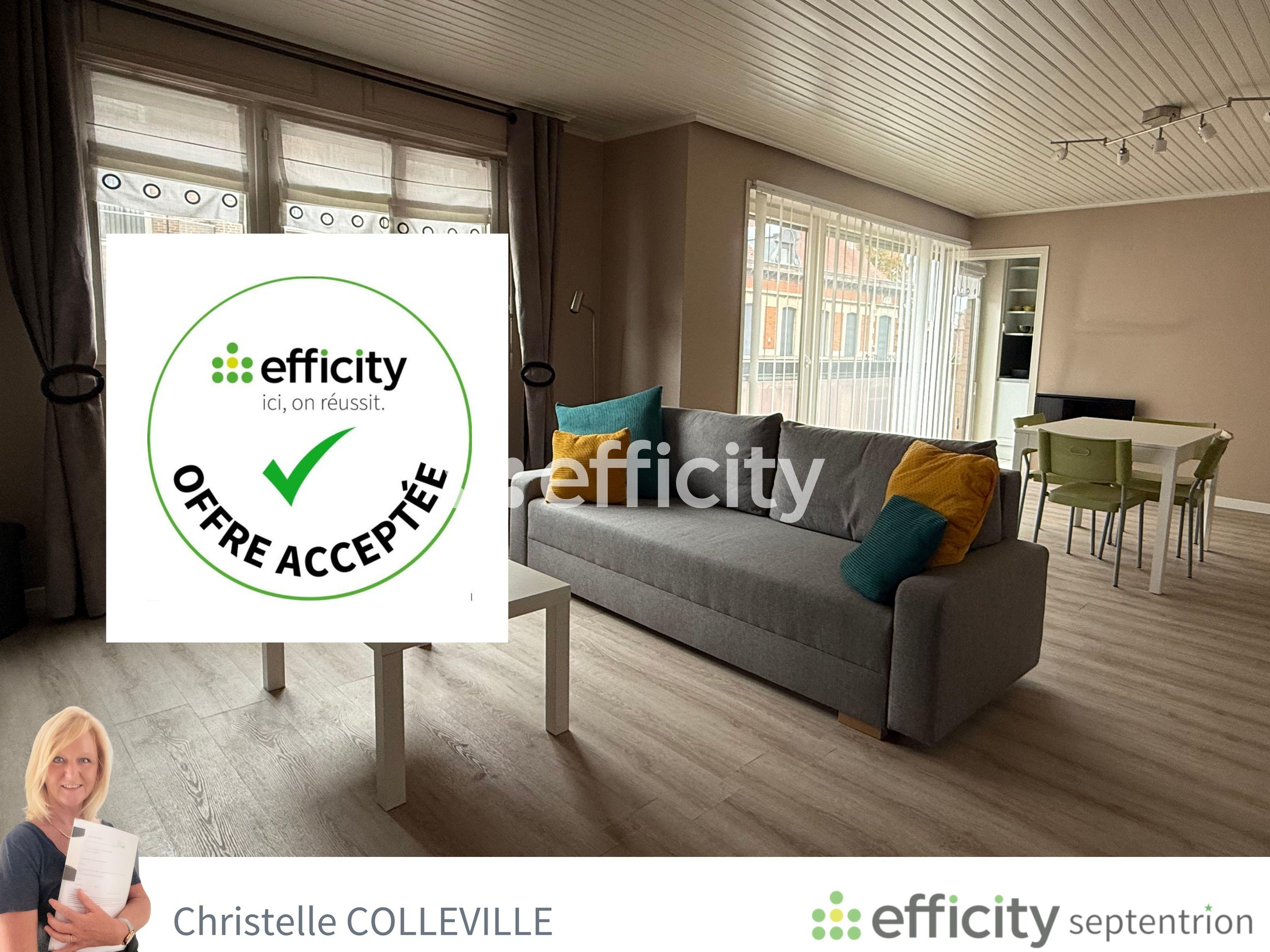 appartement 3 pièces - 86m2 à Halluin (59250)
