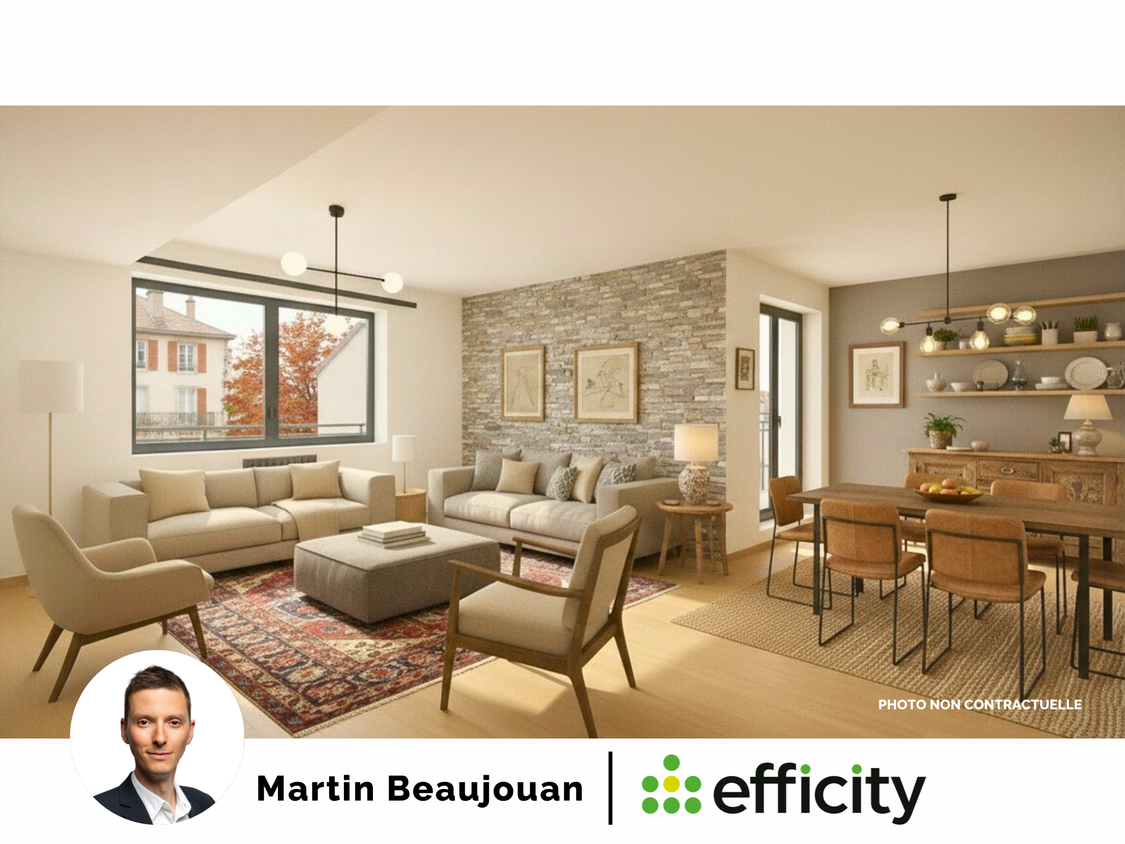 appartement 3 pièces - 57m2 à La Roche-sur-Foron (74800)