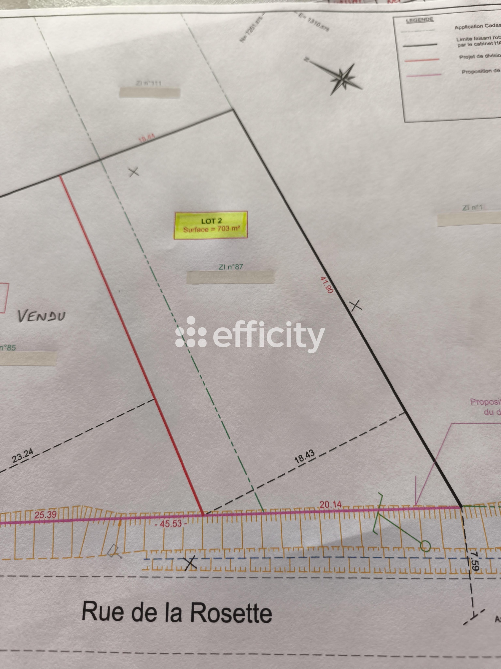 terrain  - 703,0m2 à Trémeur (22250)