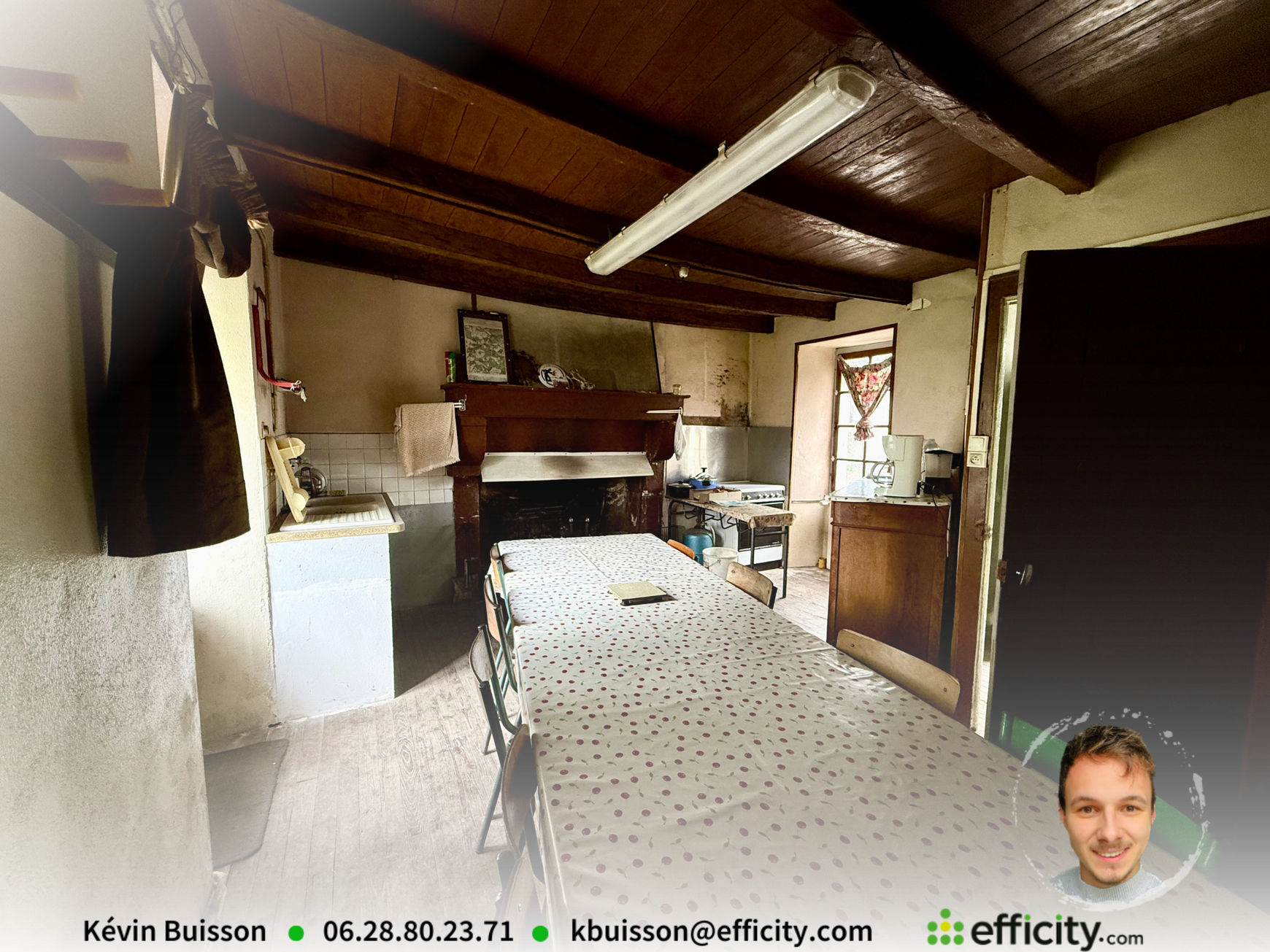 Achat immobilier Maison 5 pièces  100m2 à Vaux-Lavalette (16320) - Photo n°4