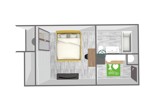 appartement 1 pièces - 21m2 à Niort (79000)