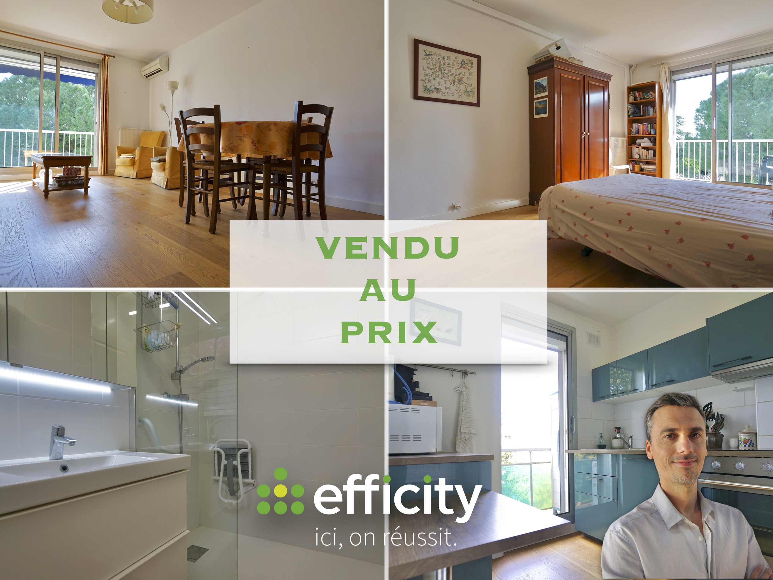 appartement 4 pièces - 76m2 à Montpellier (34070)