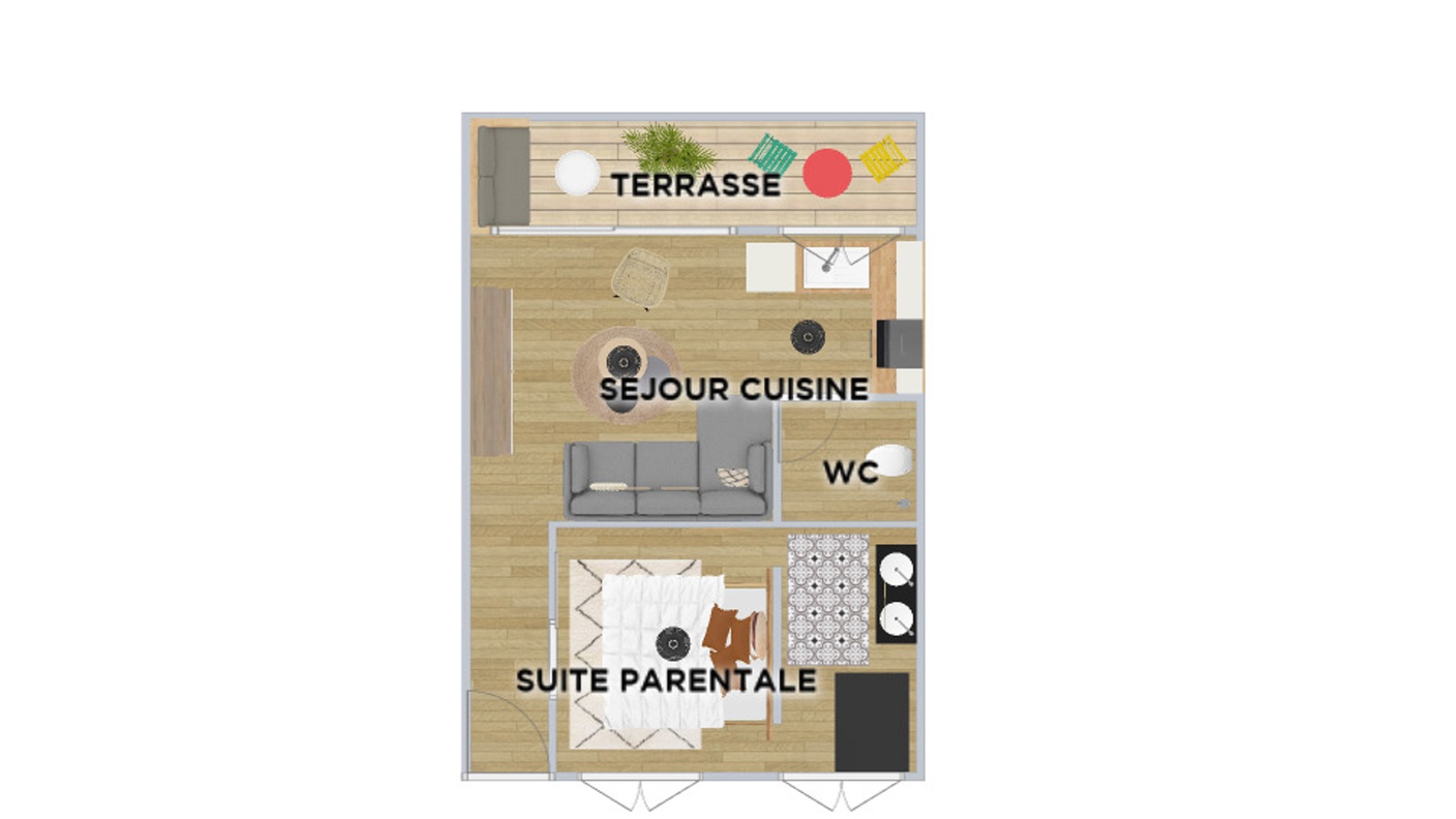 maison  - 35m2 à Valras-Plage (34350)