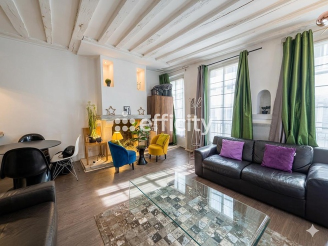 appartement 2 pièces - 45m2 à Paris (75003)