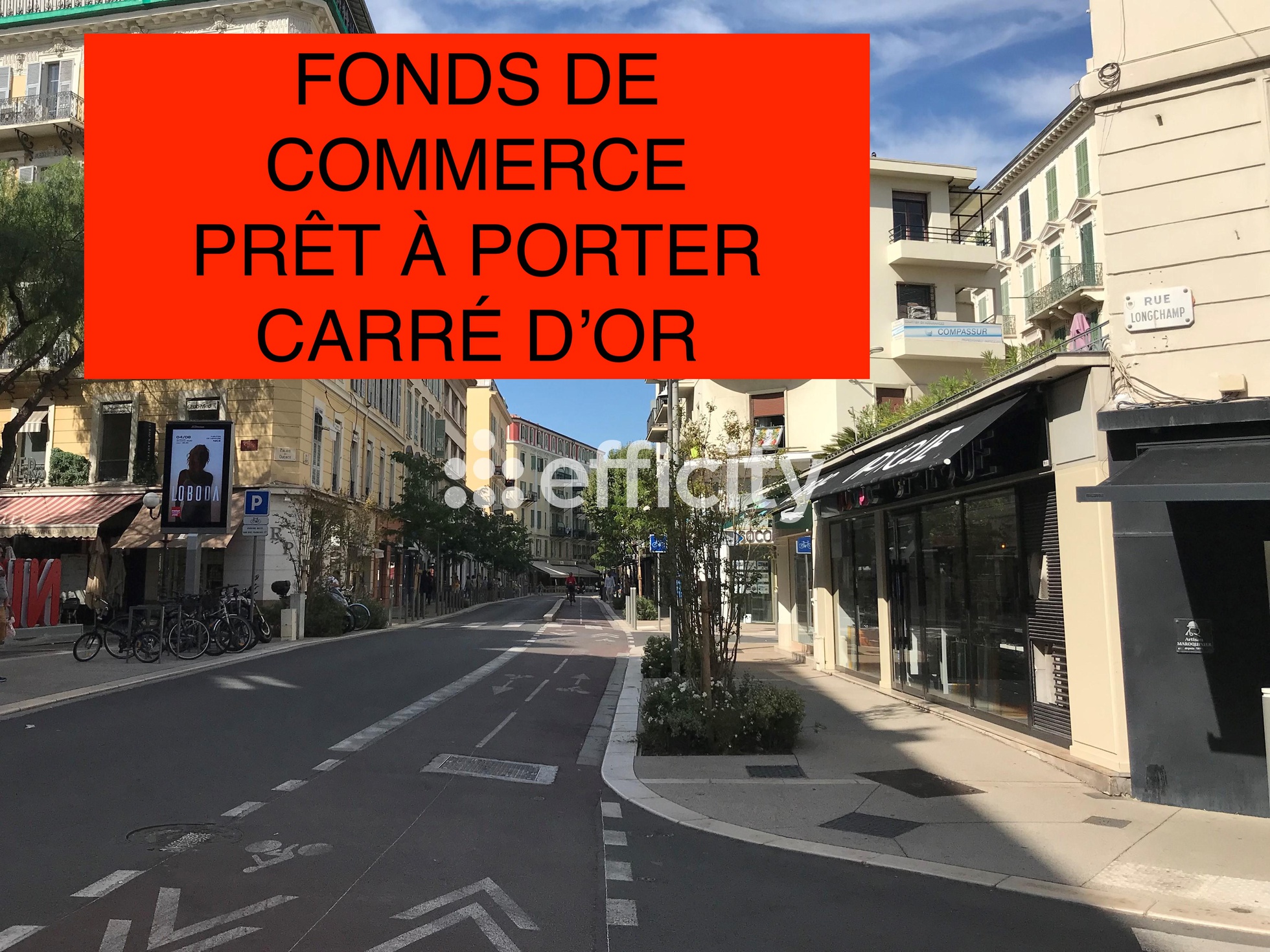 fonds de commerce  - 48m2 à Nice (06000)