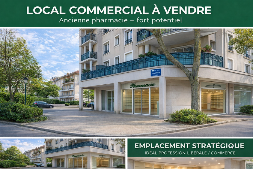 local commercial 3 pièces - 154m2 à Villeneuve-la-Garenne (92390)