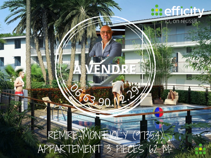 appartement 3 pièces - 62m2 à Remire-Montjoly (97354)