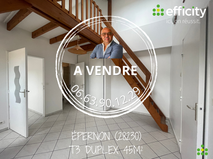 appartement 3 pièces - 45m2 à Épernon (28230)