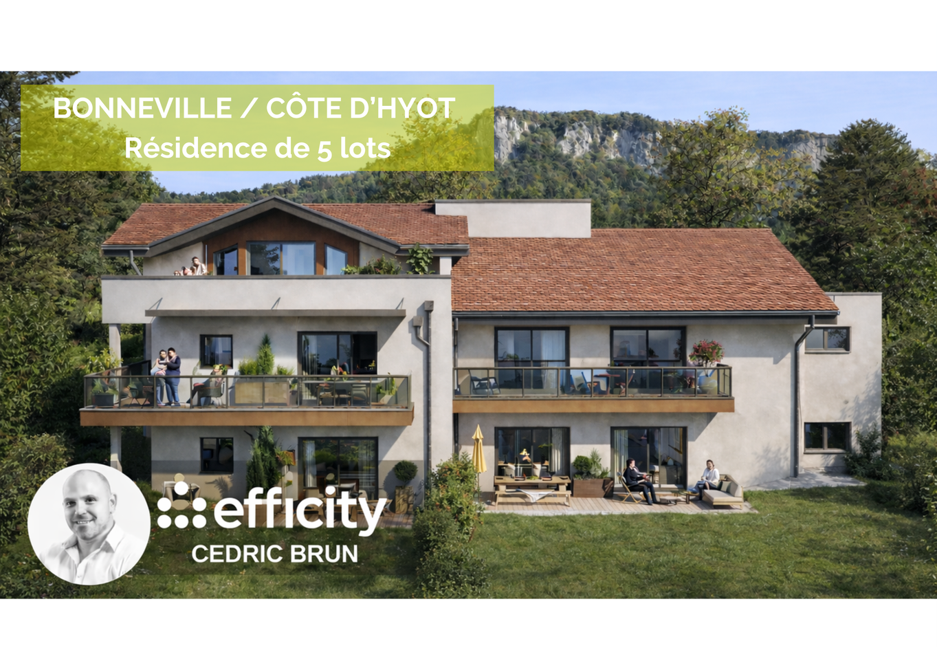 appartement 4 pièces - 88m2 à Bonneville (74130)