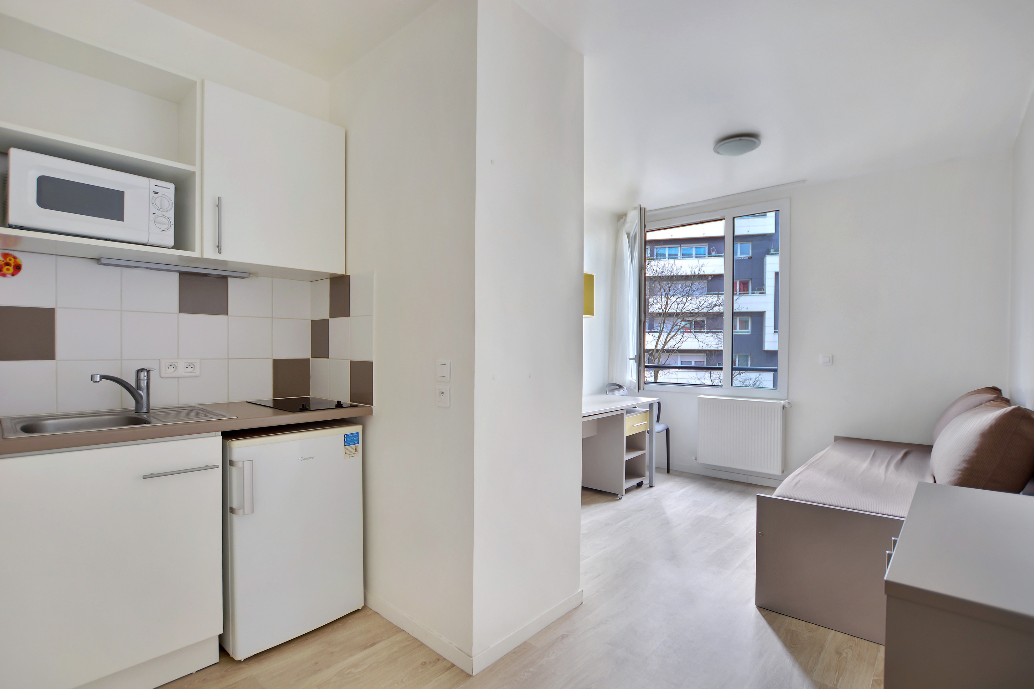 appartement 1 pièces - 18m2 à Paris (75019)