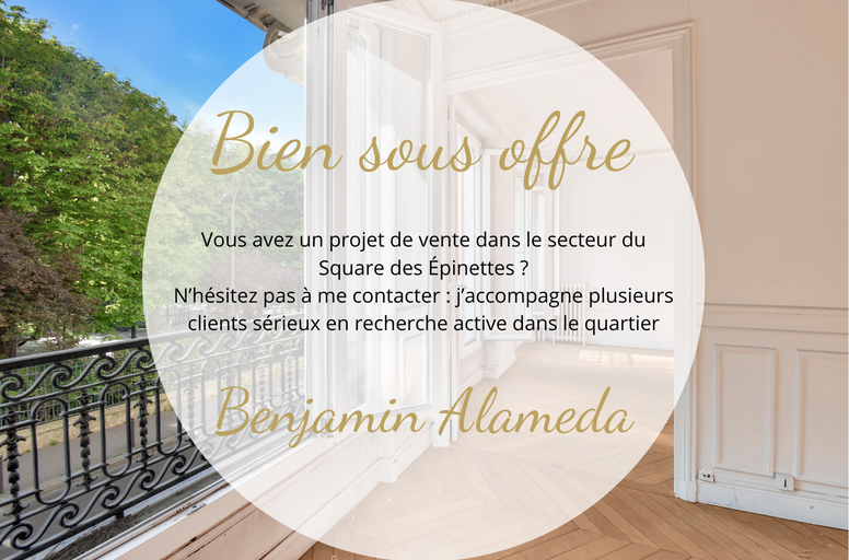 appartement 4 pièces - 92m2 à Paris (75017)