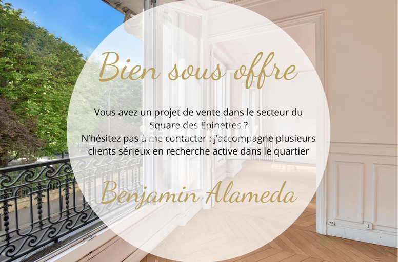appartement 4 pièces - 92m2 à Paris (75017)