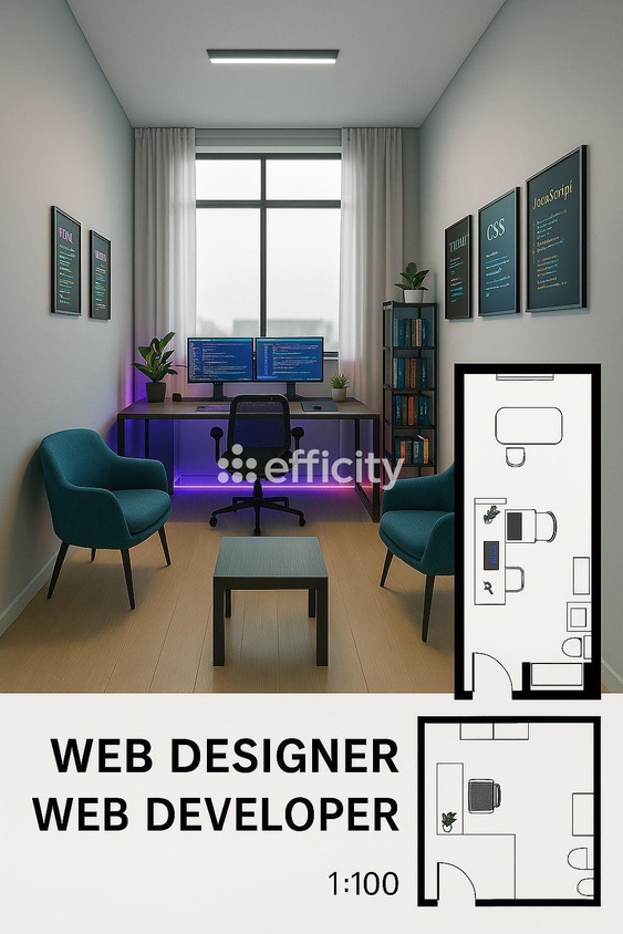bureau 1 pièces - 28m2 à Roubaix (59100)