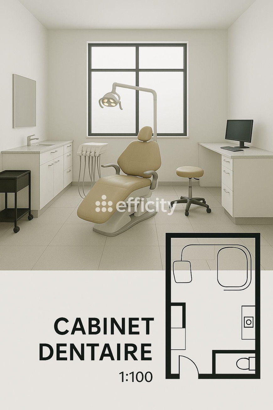 Achat immobilier Bureau 1 pièces  28m2 à Roubaix (59100) - Photo n°5