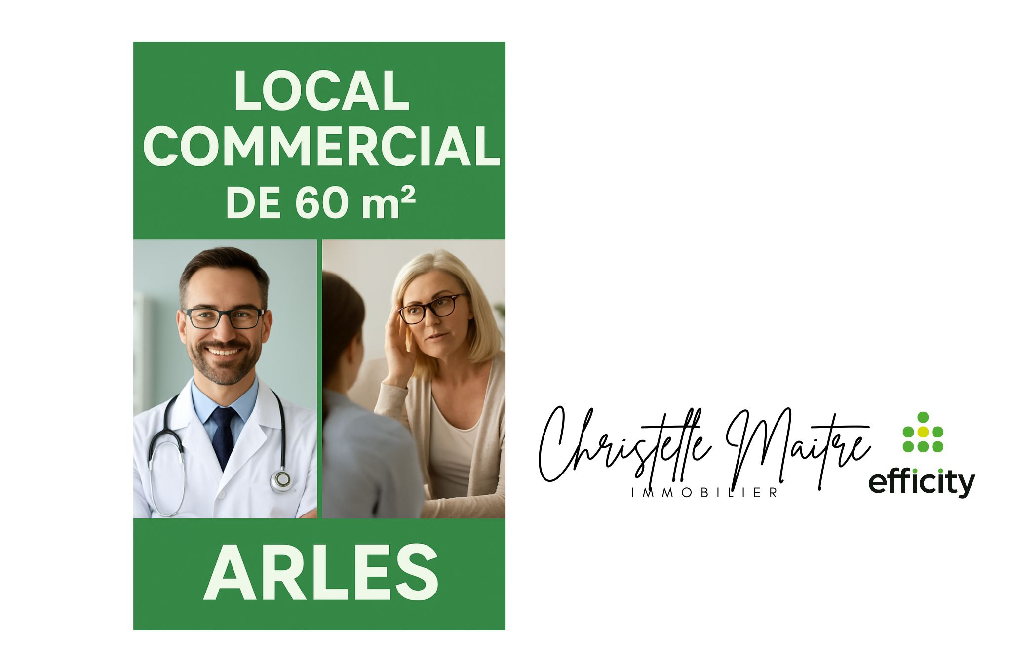 Local commercial 3 pièces 60 m² · à Arles · 60 m² · 99 000 €