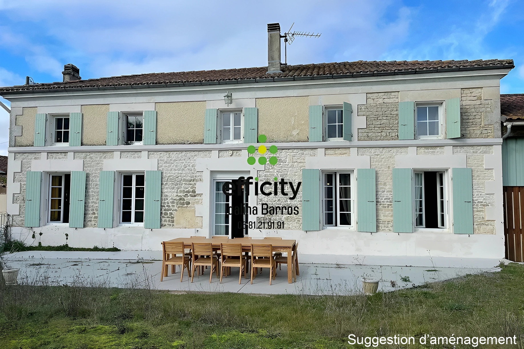 Achat immobilier Maison 5 pièces  160m2 à Seigné (17510) - Photo n°26