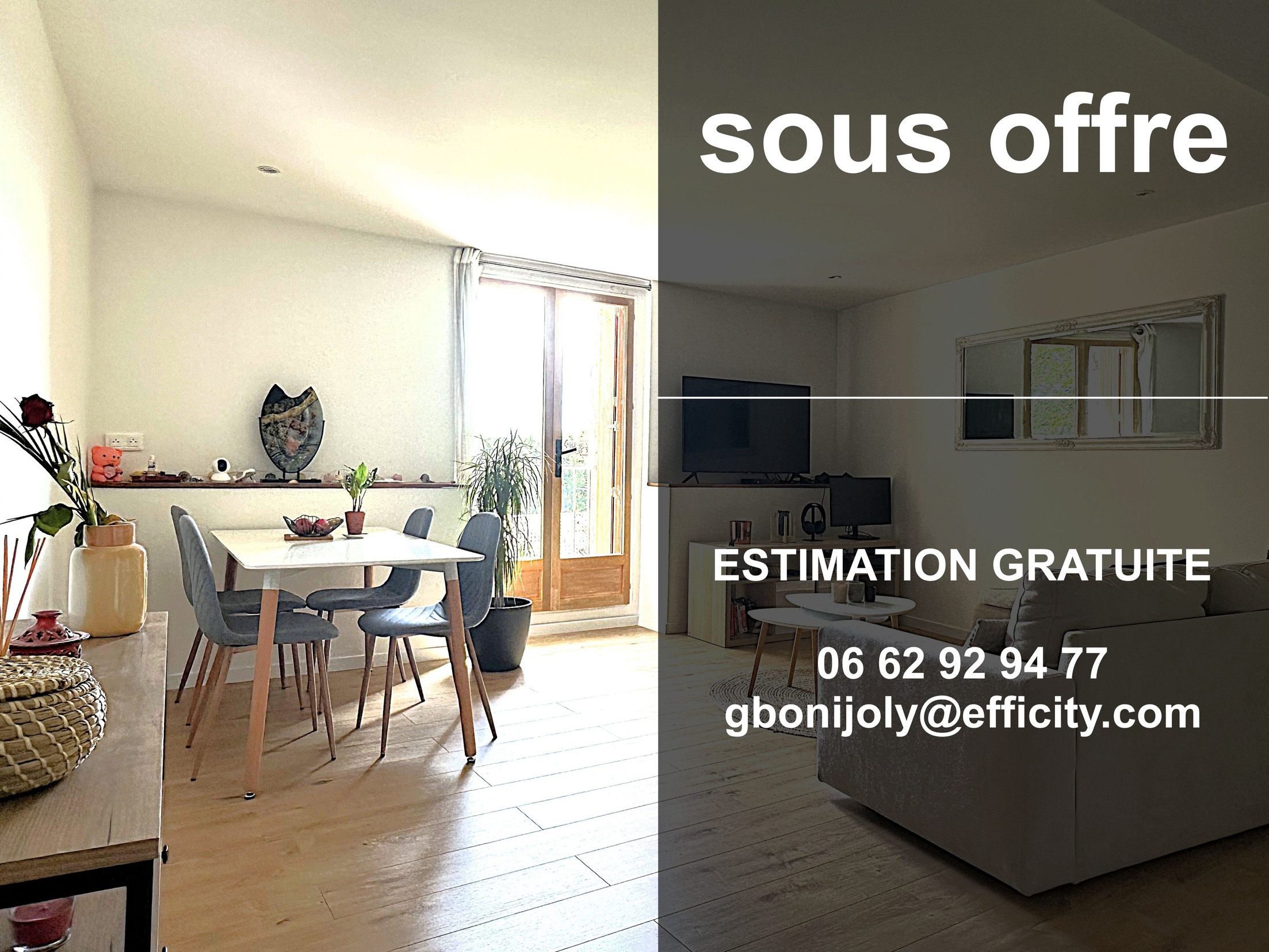 appartement 3 pièces - 65m2 à Sarrians (84260)