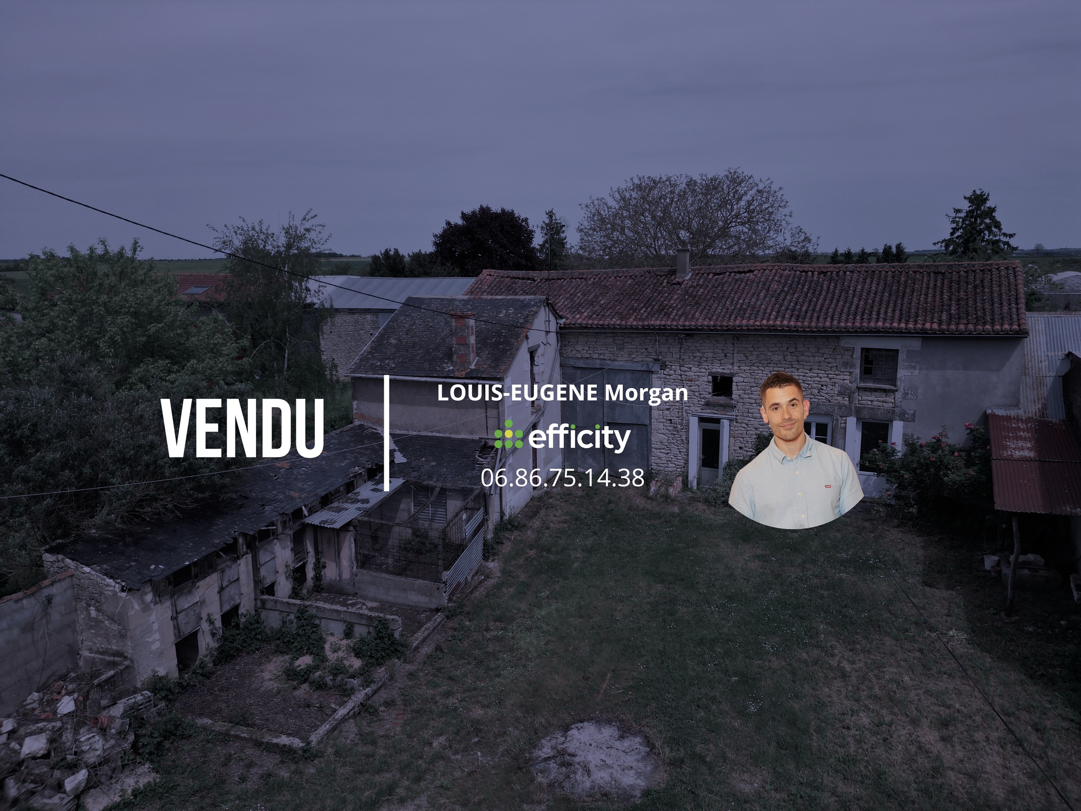 maison 3 pièces - 435,0m2 à Cuhon (86110)