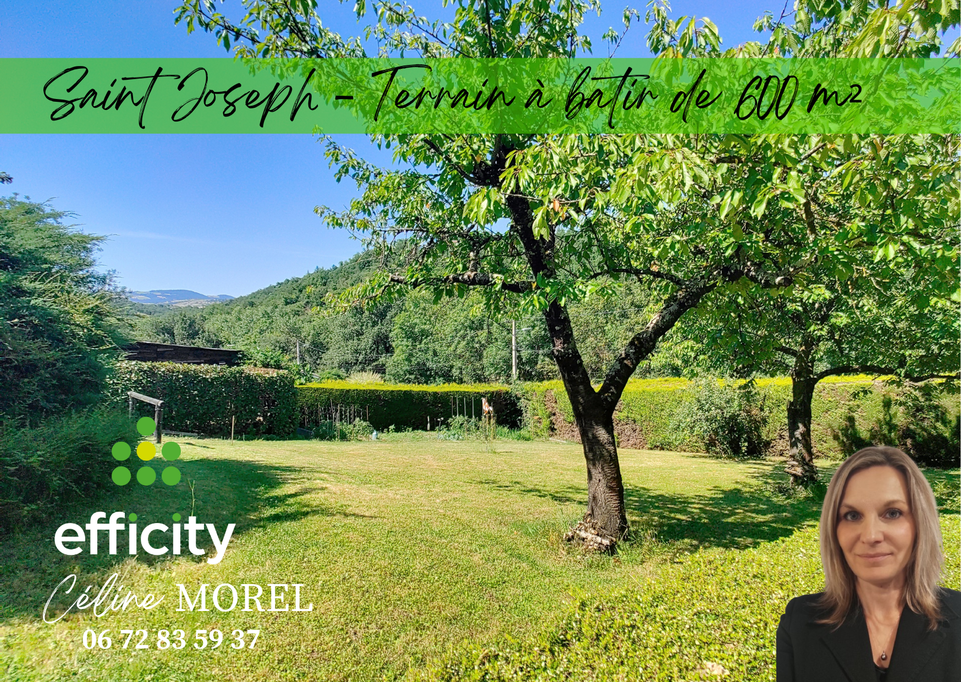 terrain  - 600m2 à Saint-Joseph (42800)