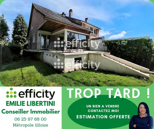 maison 6 pièces - 126m2 à Wattignies (59139)