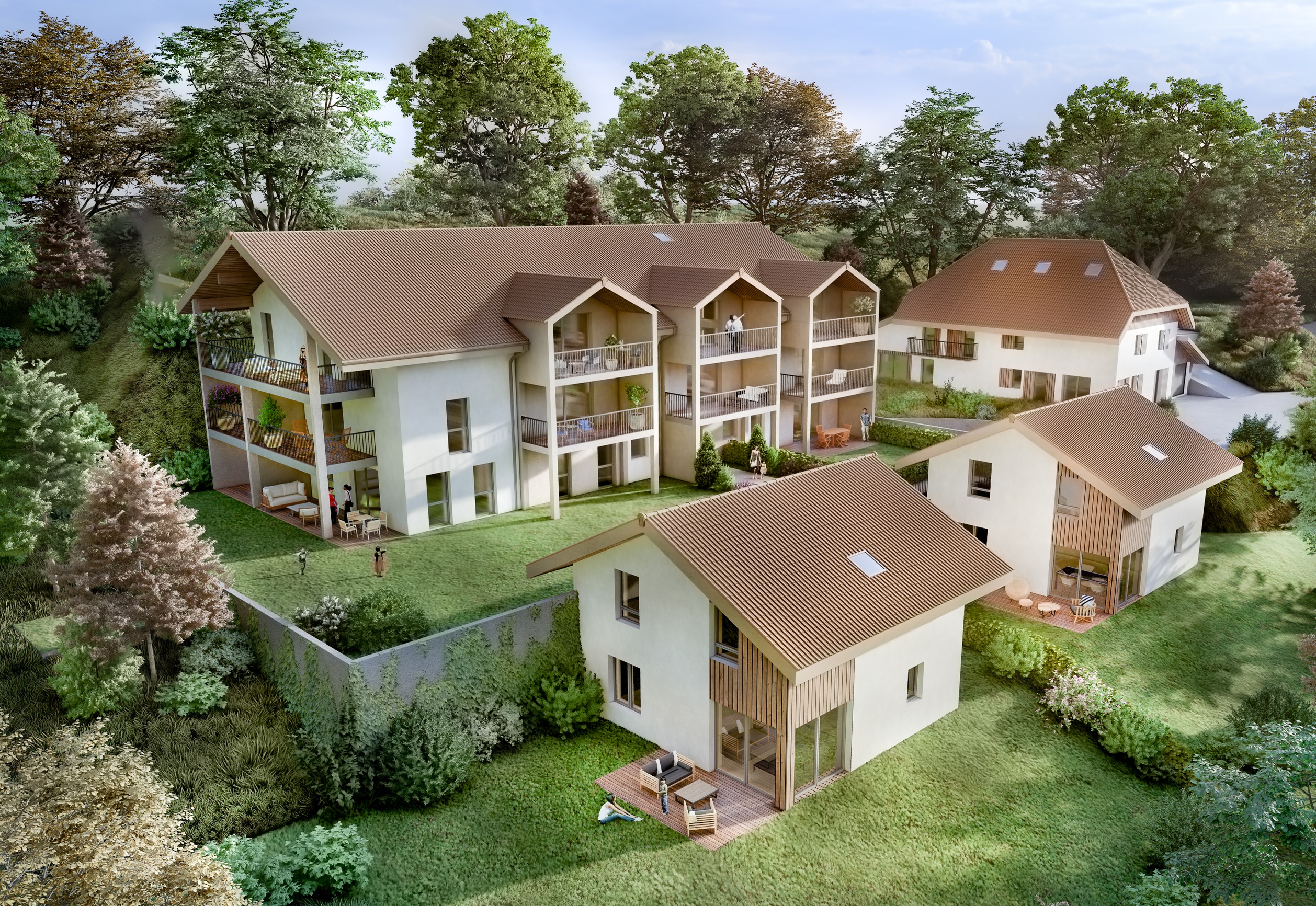 Achat immobilier Appartement 4 pièces  80m2 à Viuz-la-Chiésaz (74540) - Photo n°6