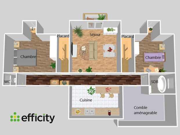 Achat immobilier Appartement 3 pièces  80m2 à Digne-les-Bains (04000) - Photo n°10