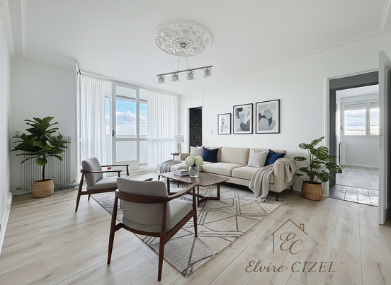 appartement 4 pièces - 83m2 à Saint-Pierre-des-Corps (37700)