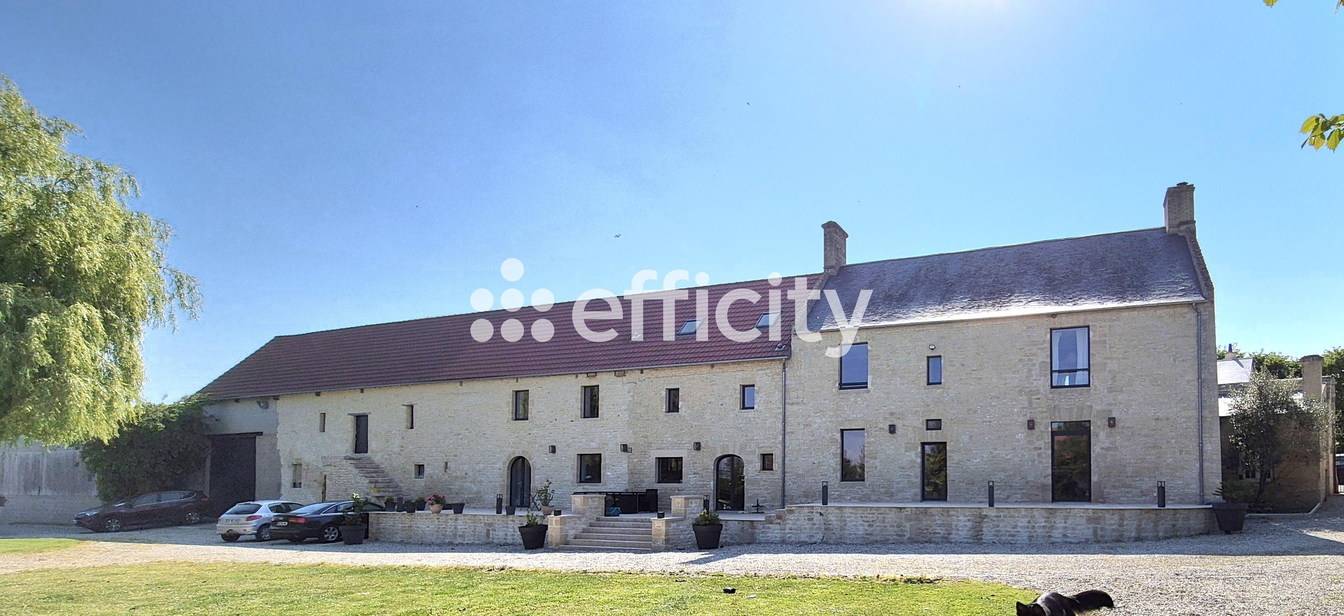 Achat immobilier Maison 17 pièces  537m2 à Moulins-en-Bessin (14480) - Photo n°1