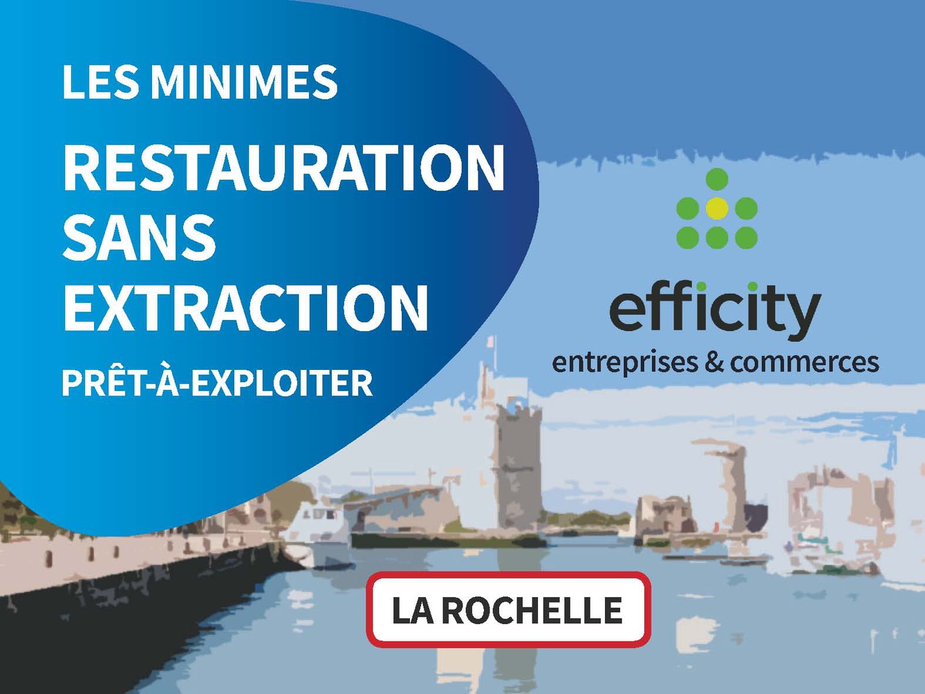 Achat immobilier Fonds de commerce   47m2 à La Rochelle (17000) - Photo n°1