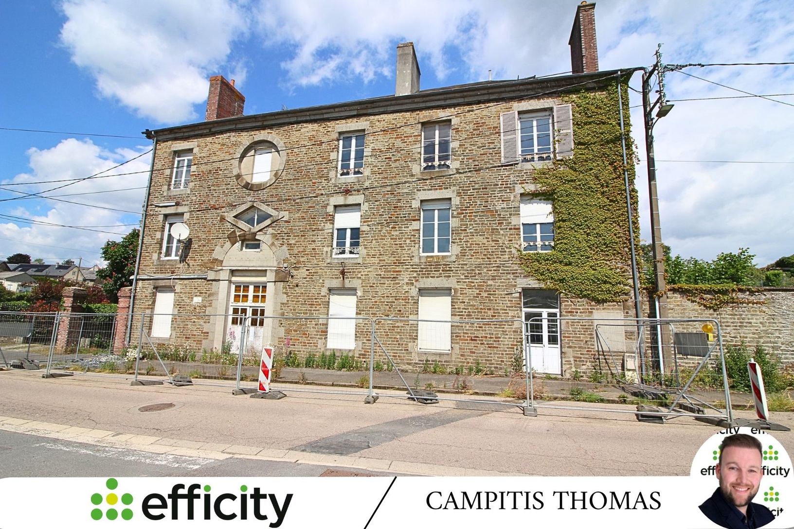Achat immobilier Immeuble   850m2 à Condé-en-Normandie (14110) - Photo n°1