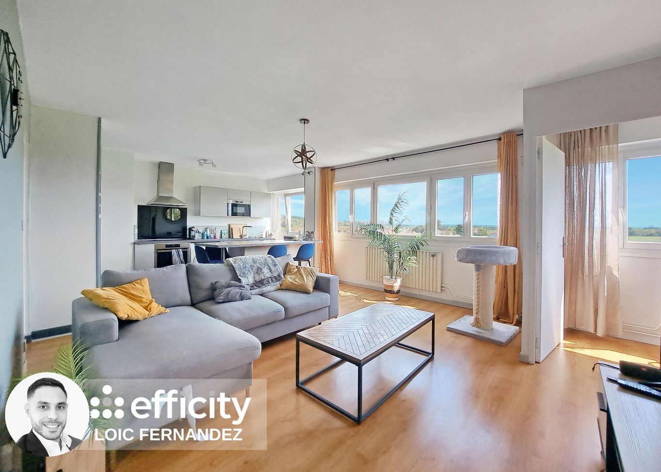 appartement 3 pièces - 68m2 à Décines-Charpieu (69150)