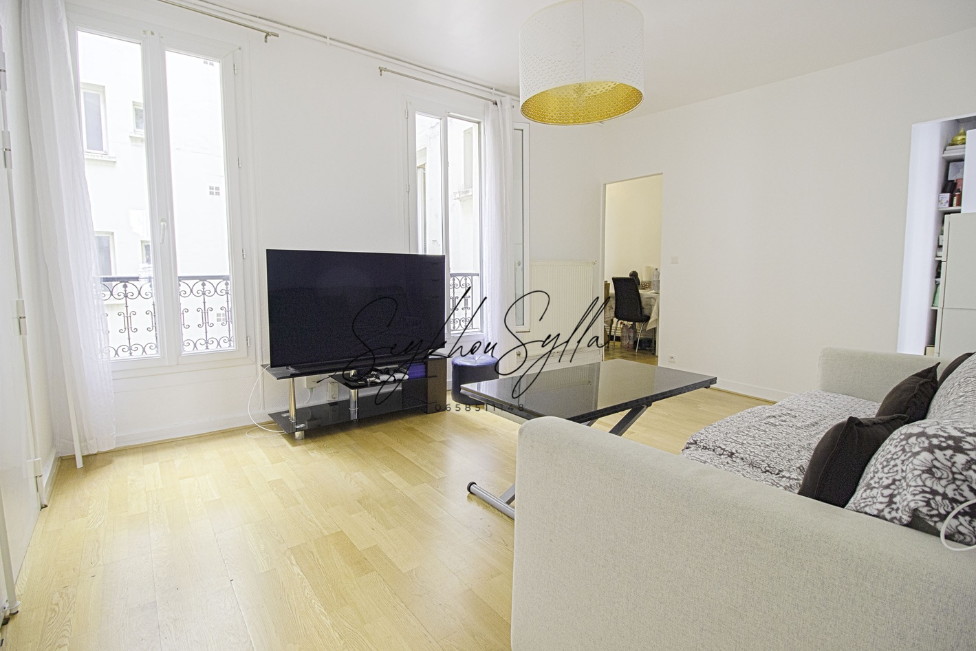 appartement 3 pièces - 50m2 à Paris (75019)