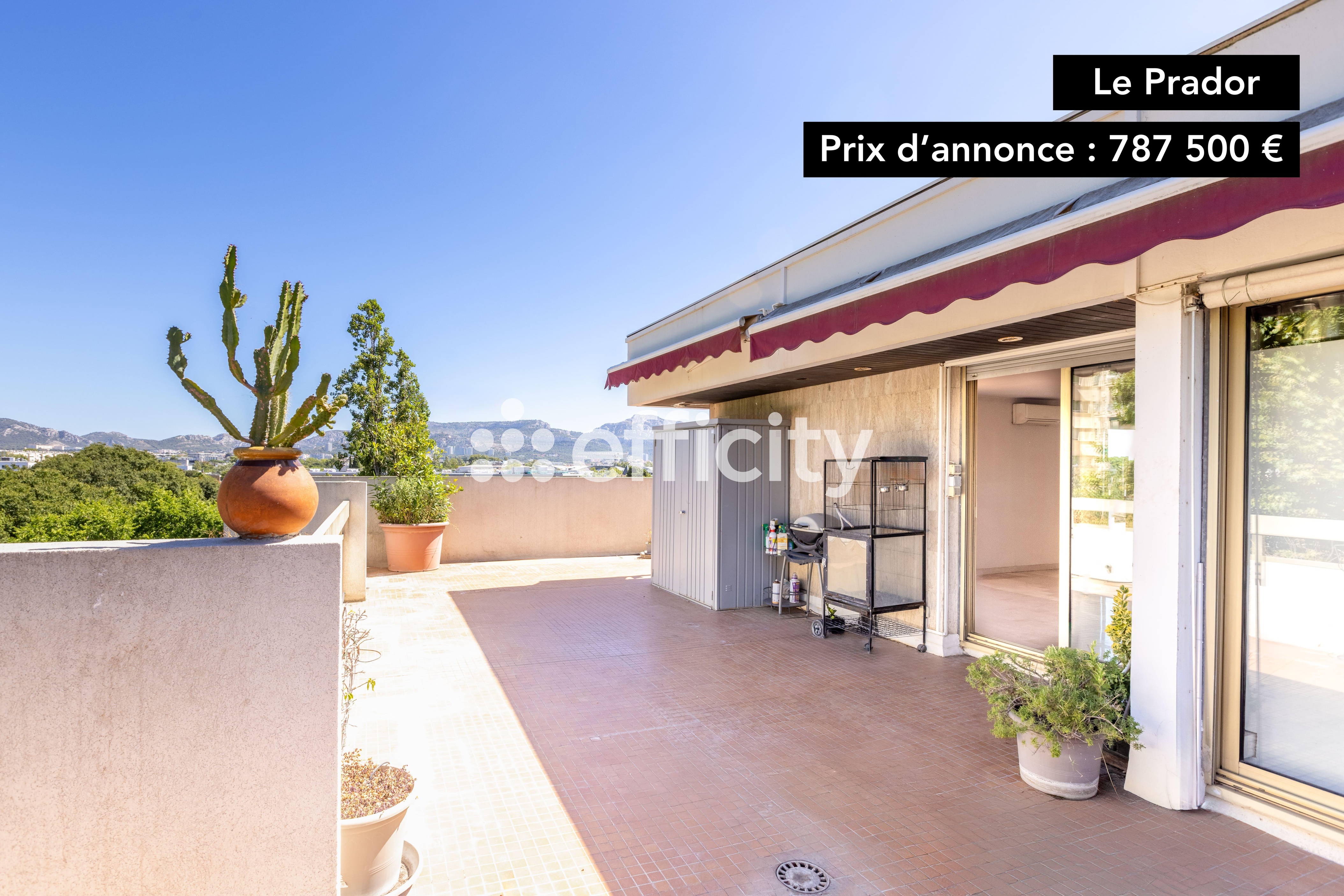 appartement 4 pièces - 127m2 à Marseille (13008)
