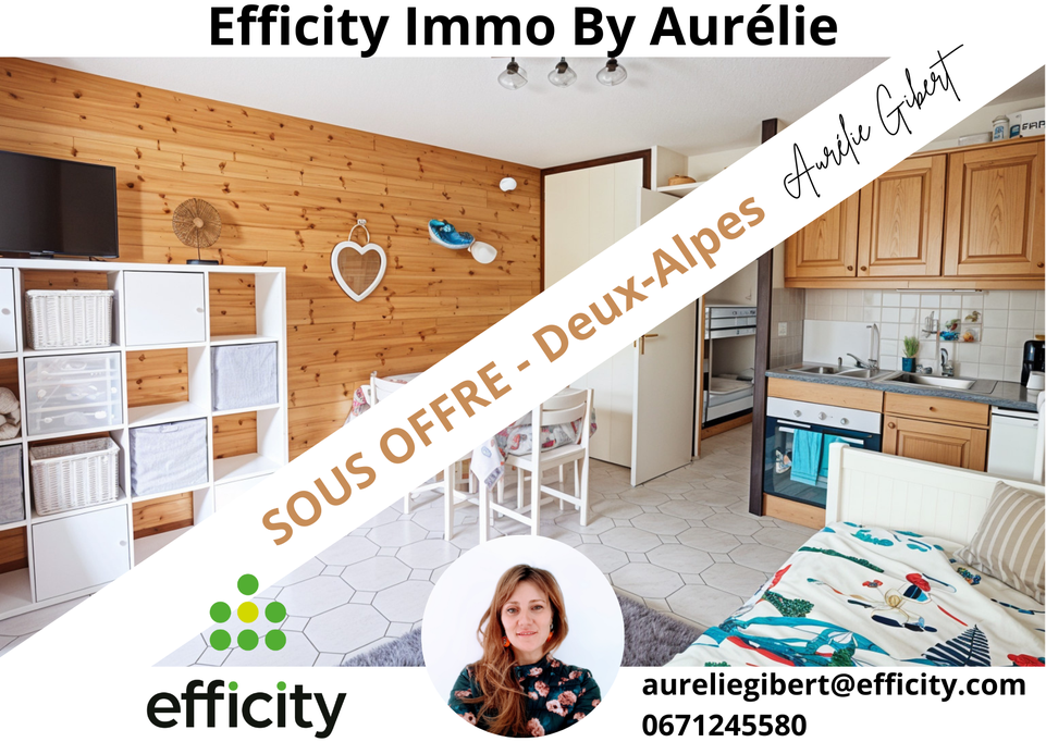 appartement 1 pièces - 23m2 à Les Deux Alpes (38860)