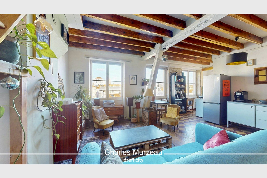 appartement 2 pièces - 55,0m2 à Lyon (69007)