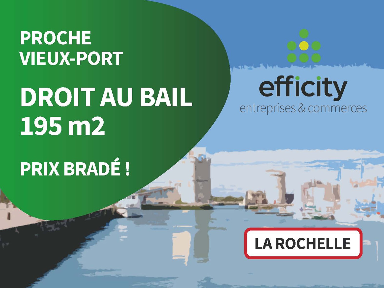 Achat immobilier Local commercial   195m2 à La Rochelle (17000) - Photo n°1