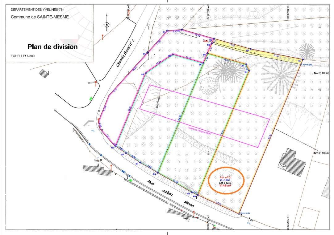 Achat immobilier Terrain   1146m2 à Sainte-Mesme (78730) - Photo n°4
