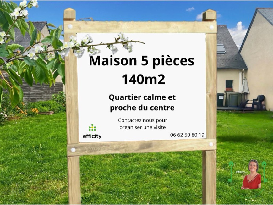 Achat immobilier Maison 5 pièces  140m2 à Vitré (35500) - Photo n°1