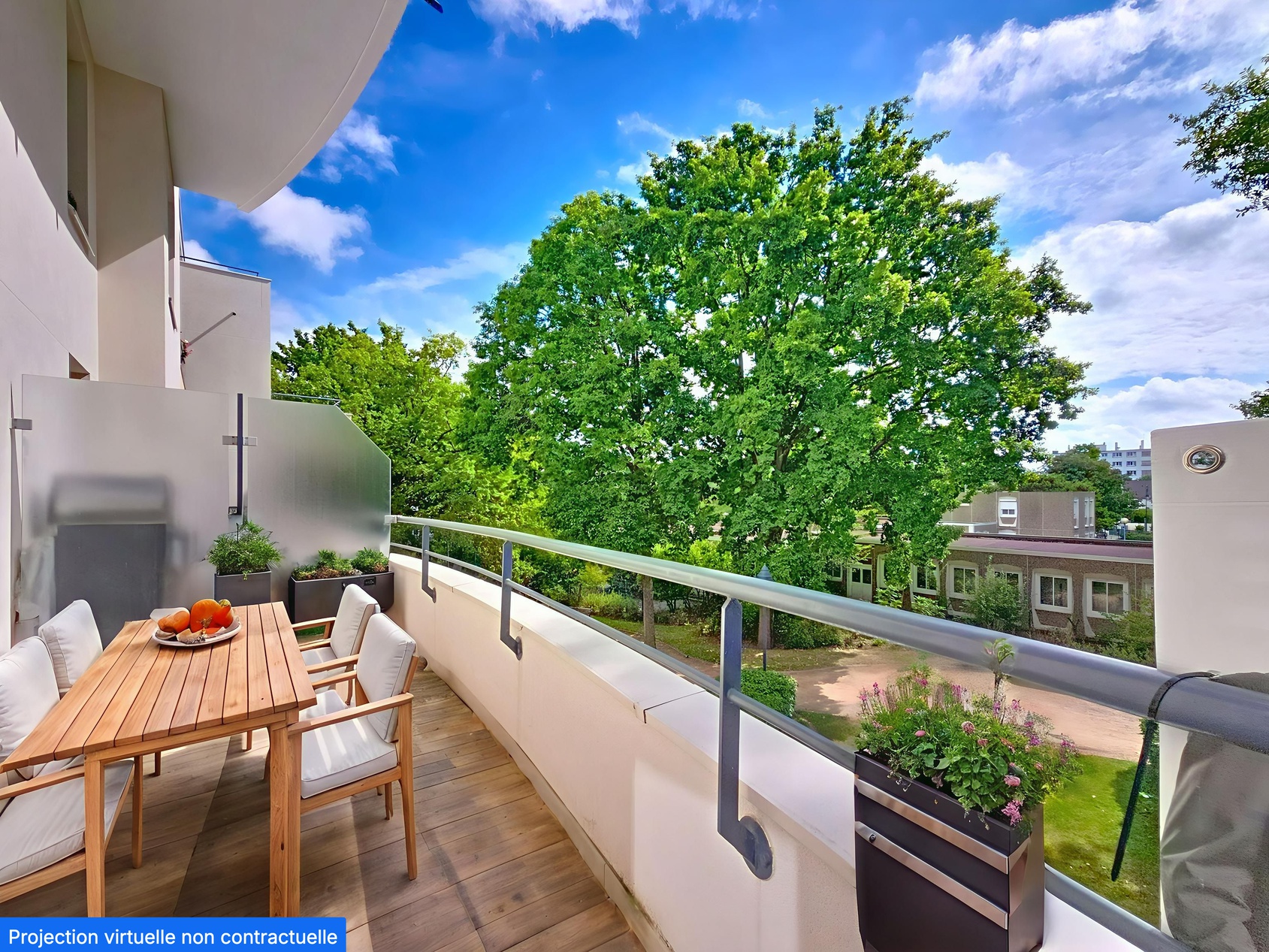 appartement 2 pièces - 50m2 à Le Plessis-Trévise (94420)