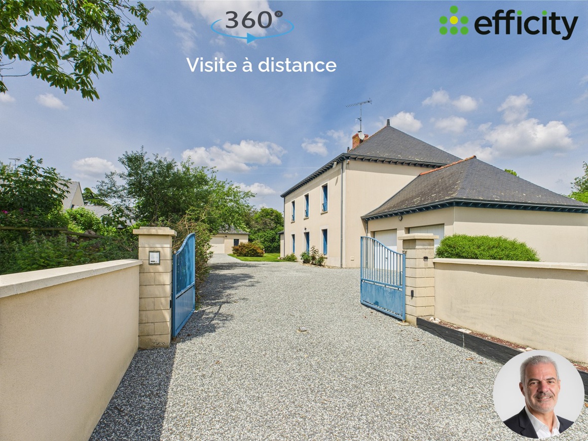 Achat immobilier Maison 8 pièces  290m2 à Gennes-sur-Seiche (35370) - Photo n°1