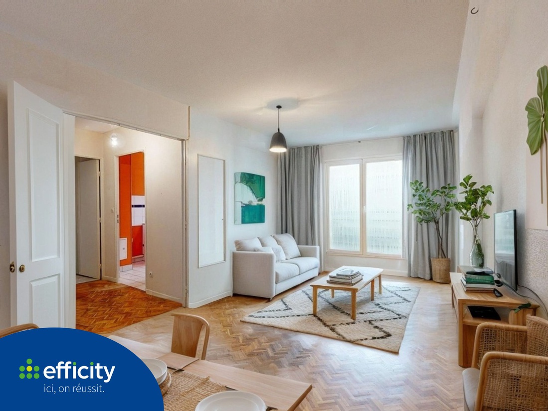 appartement 2 pièces - 50m2 à Lyon (69007)