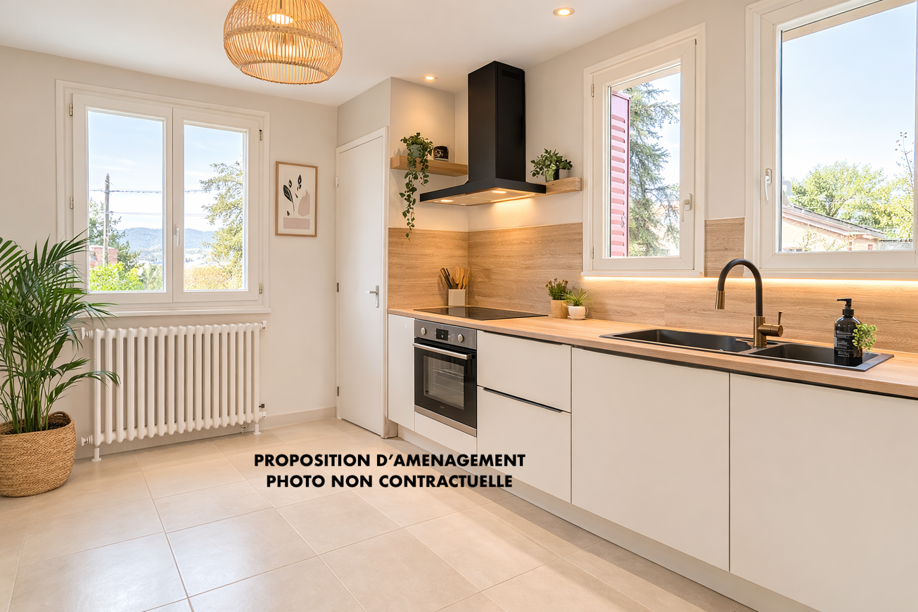 Achat immobilier Maison 4 pièces  79m2 à Chasse-sur-Rhône (38670) - Photo n°5