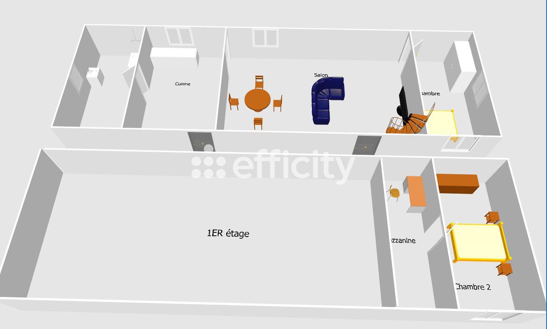 Achat immobilier Maison 4 pièces  52m2 à Vaas (72500) - Photo n°6